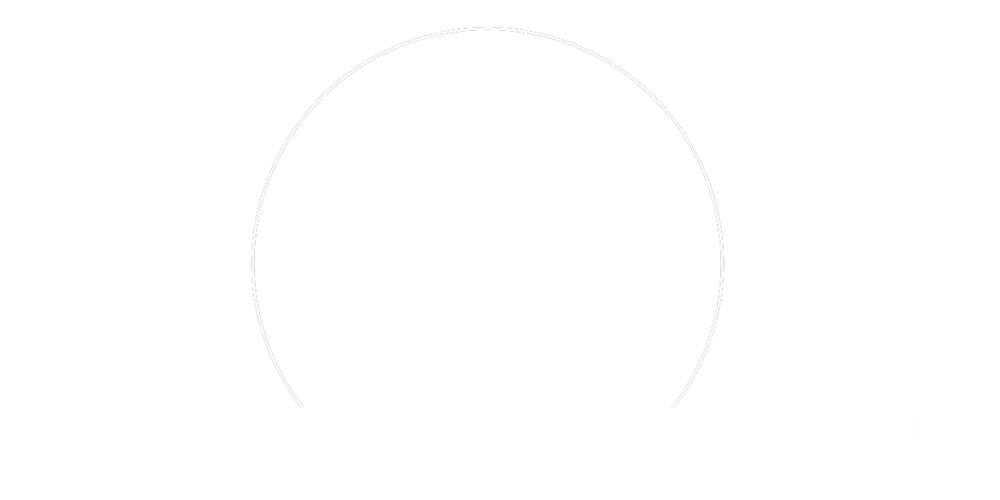 Certified Nutrition logo (runner inside circle) green colour
