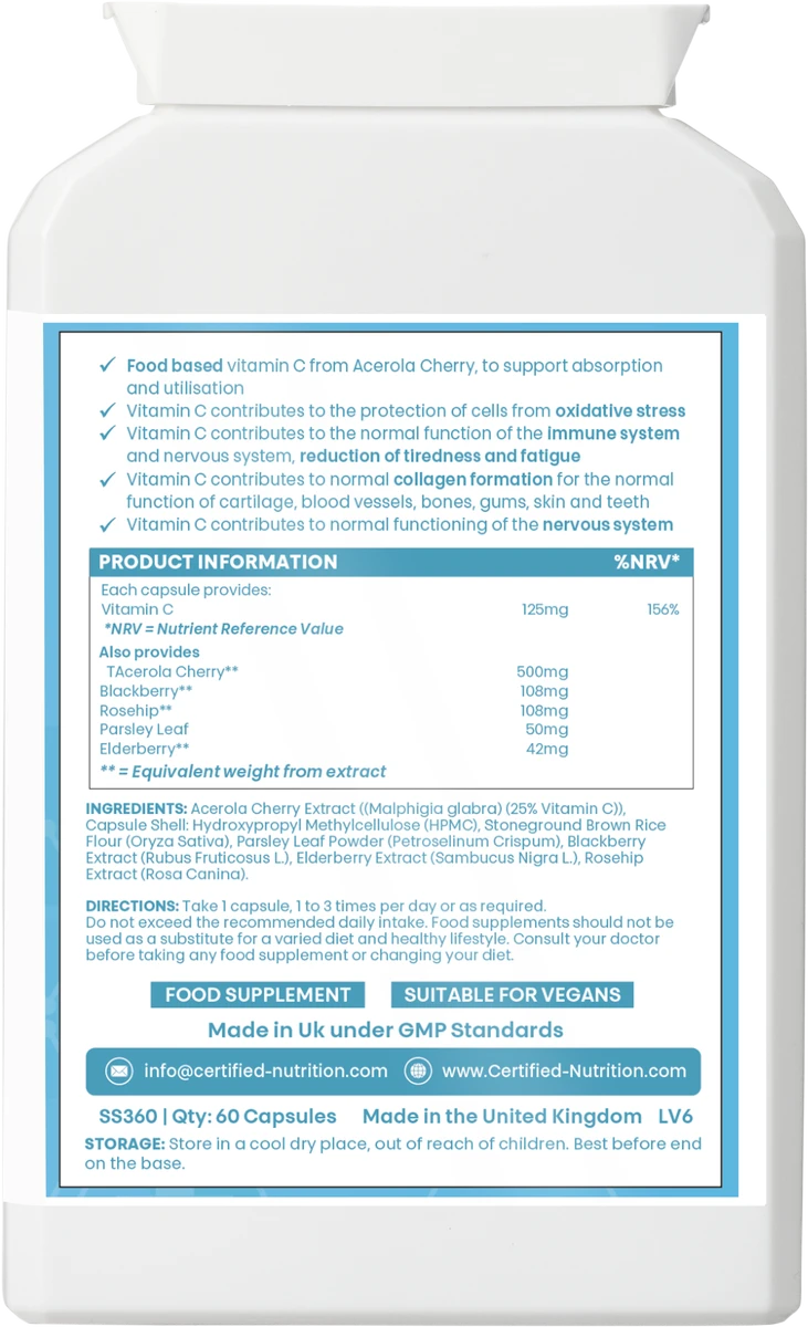 PrimeVital C back