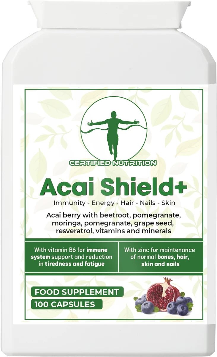 Acai Shield front