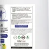Supplement directions, certifications (Vegan, GMP, Halal), and storage info on Certified Nutrition BCAA container