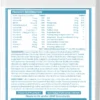 Back label: table of 17 vitamins/minerals (%NRV), botanicals, fibre, 1B CFU probiotics; ingredients, directions; UK GMP; 120 caps.
