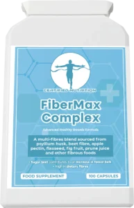 FiberMax Complex fibre supplement bottle by Certified Nutrition