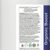 Organic Boost Complete+ full ingredient list including berries, vegetables, mushrooms, and herbs