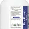 ingredients and allergen declaration for Certified Nutrition Rice Protein Fibra+ with herbal blend